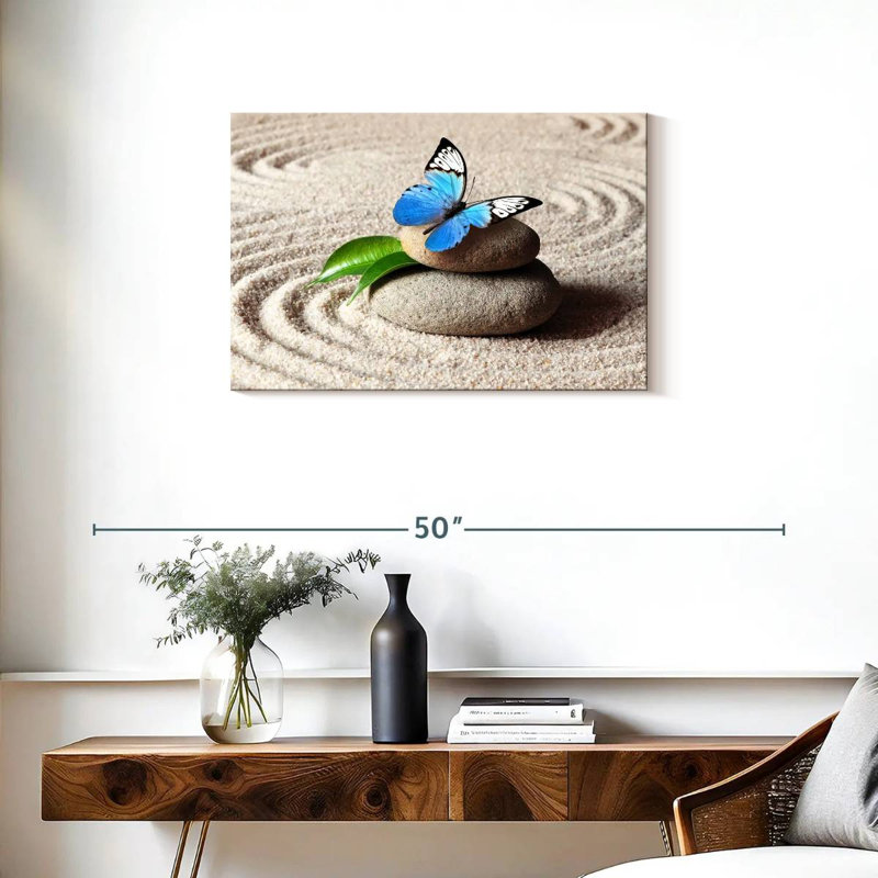 Brampt Peaceful Butterfly, 20" H x 30" W