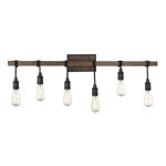 Eleesia 6 - Light Dimmable Bath Sconce
