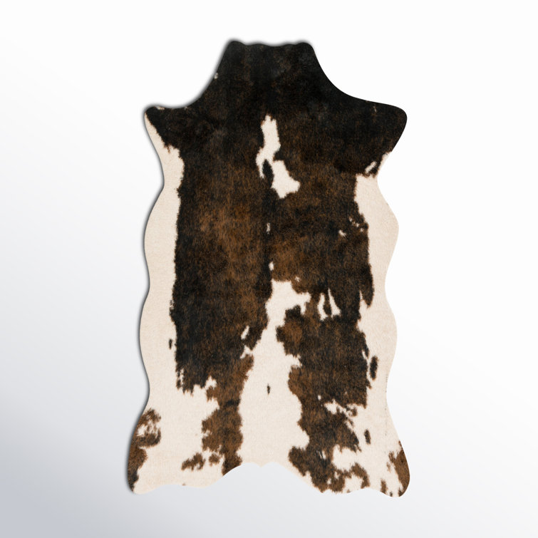 Epic Handmade Faux Cowhide Rug
