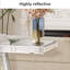 100cm Glass Top Console Table-289636344
