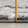 Kierre Contemporary Abstract Gray Indoor Shag Area Rug