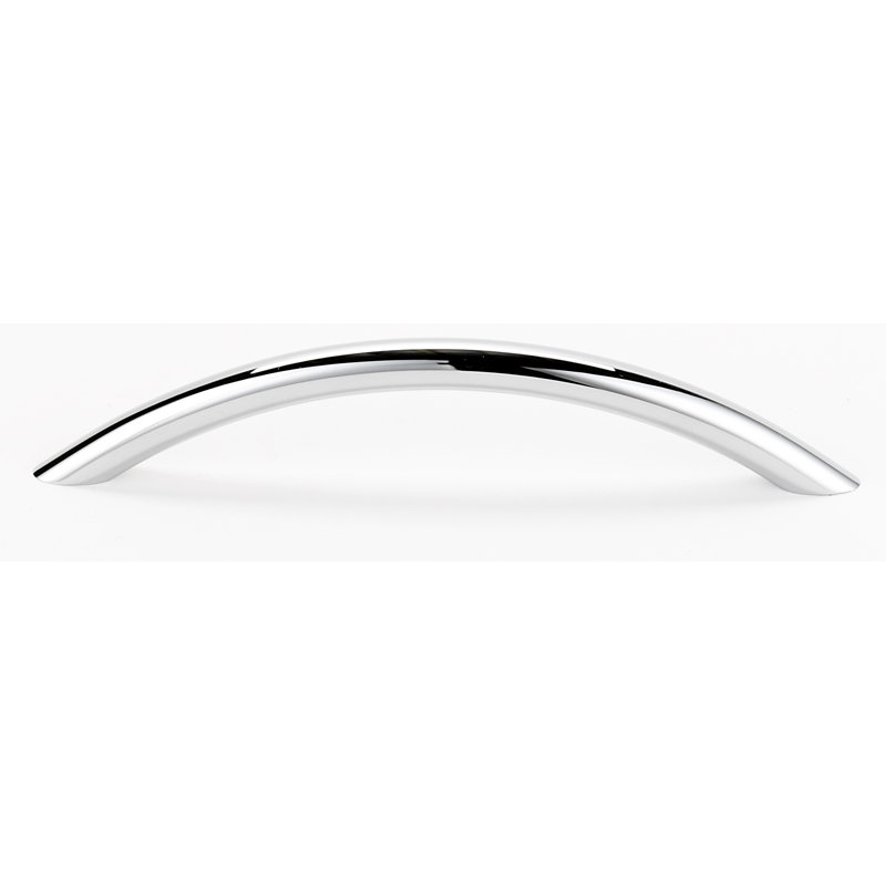 Poignée arquée Pull III, Chrome poli, 5"