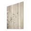 «Gray and White Herbs Minimal Harmony» - Art mural en bois sur bois de pin naturel-1260976722