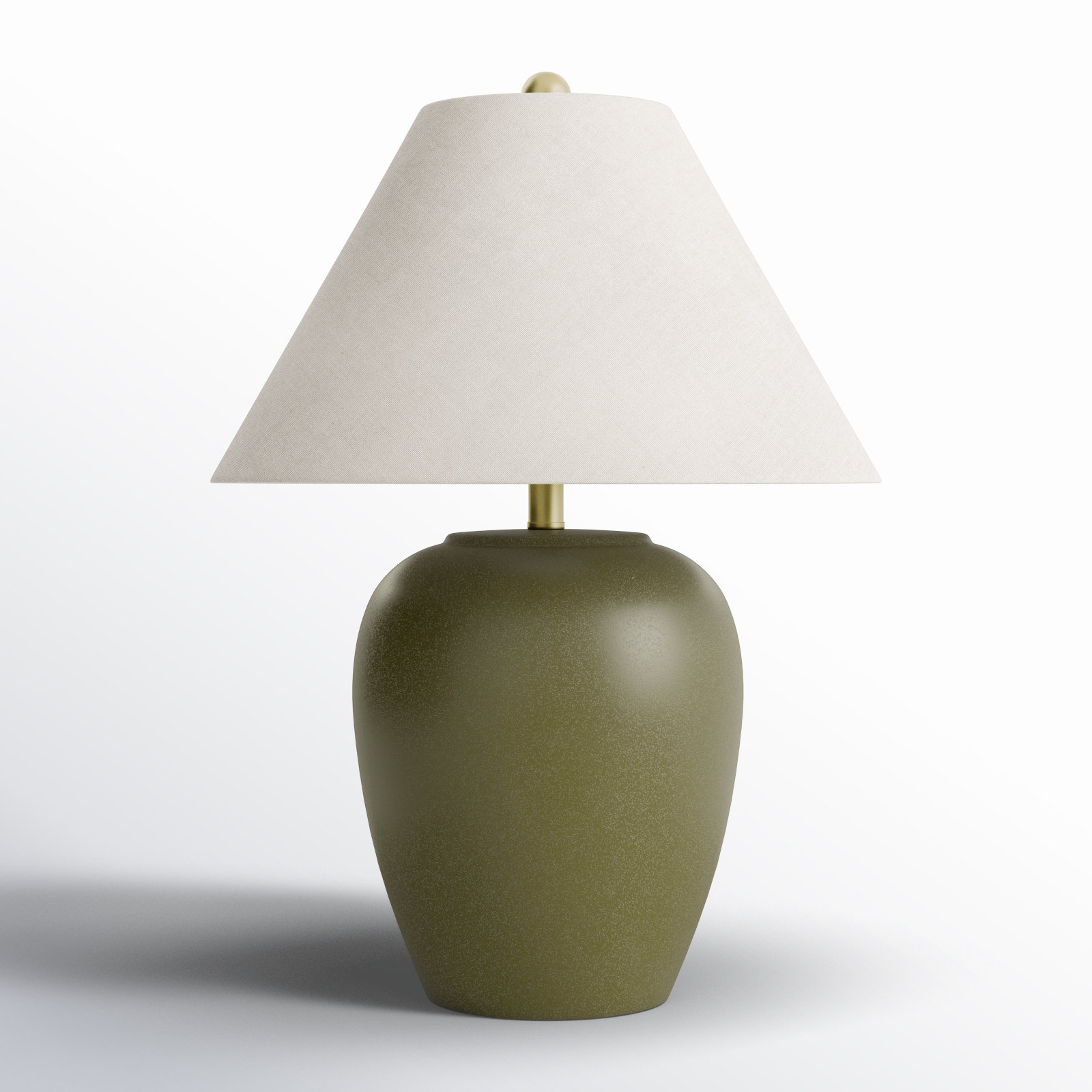 Eustacia Ceramic Table Lamp, Green