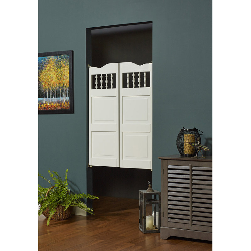 Pinecroft Royal Orleans Unfinished Café Door, 23.50" W x 42.00" H