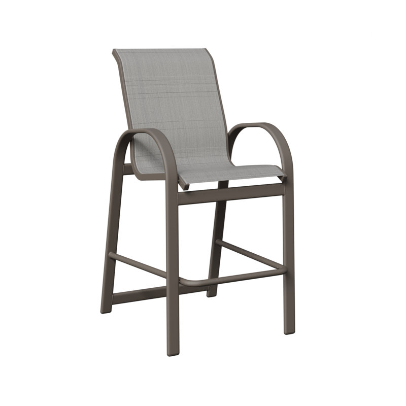 Fauteuil de bar berlinois Berlin Gardens, Charm platine, Graphite