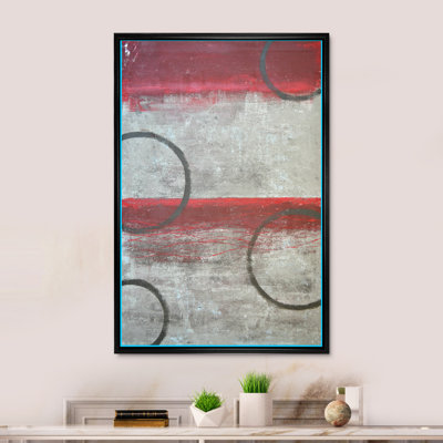 Art moderne gris et bleu II 2FL47759