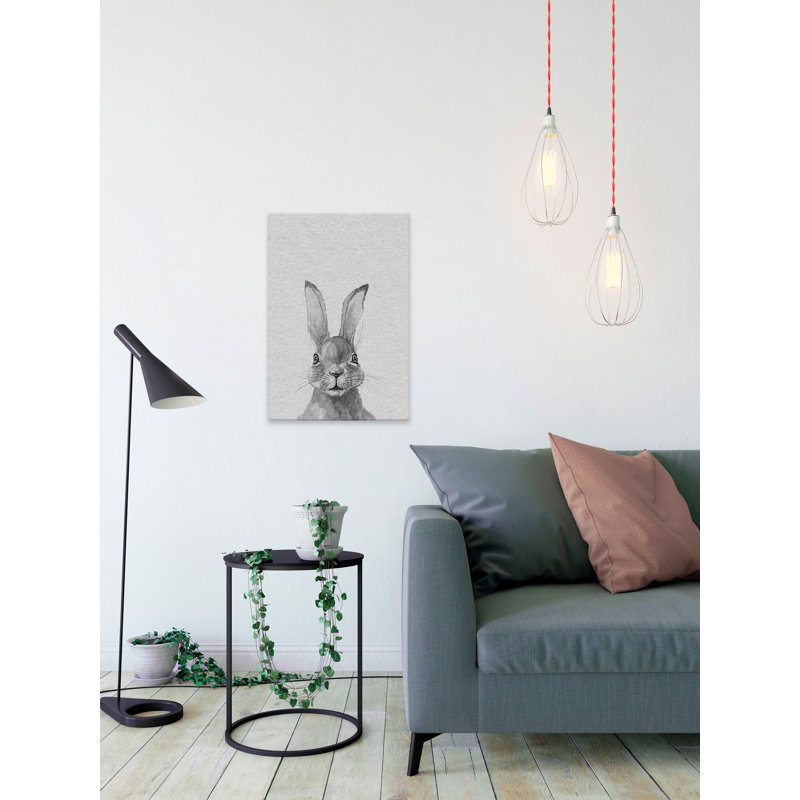 Bunny Eyes III - Wrapped Canvas Painting, 152 cm H x 102 cm W x 3.81 cm D