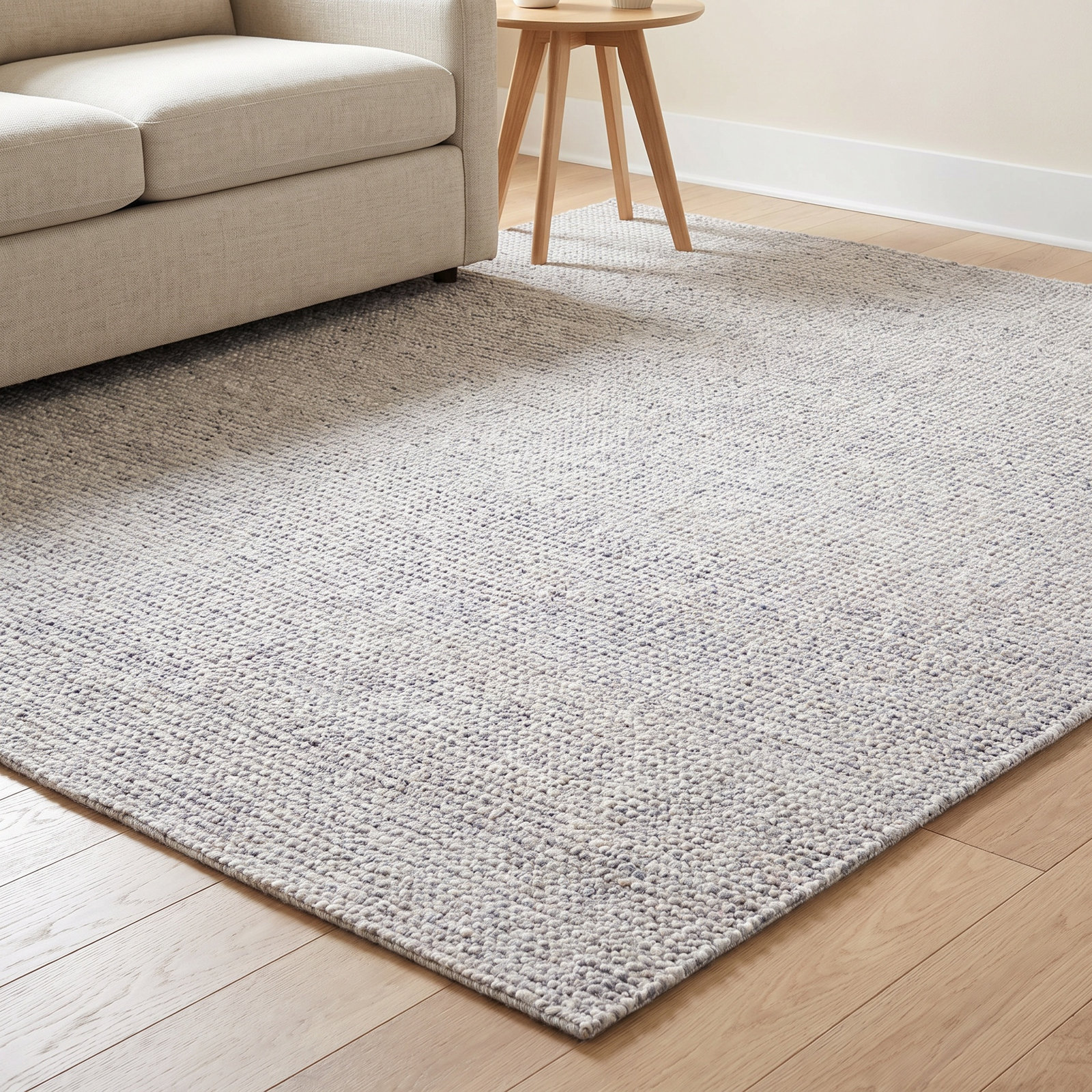 Brynn Gray Hand-Woven Outdoor Rug, Rectangle 9' x 12'
