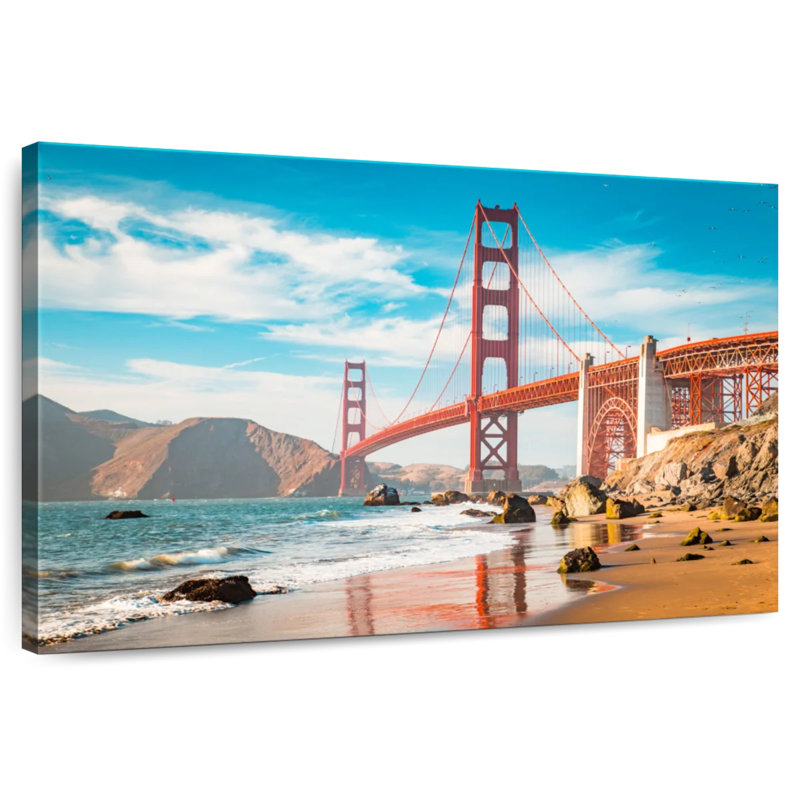 Lilie Golden Gate Beach Coast, H 20 po x l 30 po