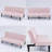 66'' W Compact Fold-Down Sofa Bed - Pink Corduroy Upholstery - Twin Size Sleeper-88179829