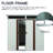 6Ft X 5Ft White Outdoor Metal Storage Shed - Galvanized Iron Frame Sturdiness Steel Panels Transparent Endurance Plate For Better Lighting Sliding Doors With Lock Simple Diy Assembly Construction To-123403660-123403659