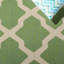 Tapis intérieur / extérieur vert / bleu Bordeaux-1506058605