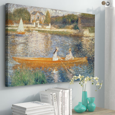 " Boating On The Seine, C.1879 " by Pierre-Auguste Renoir
