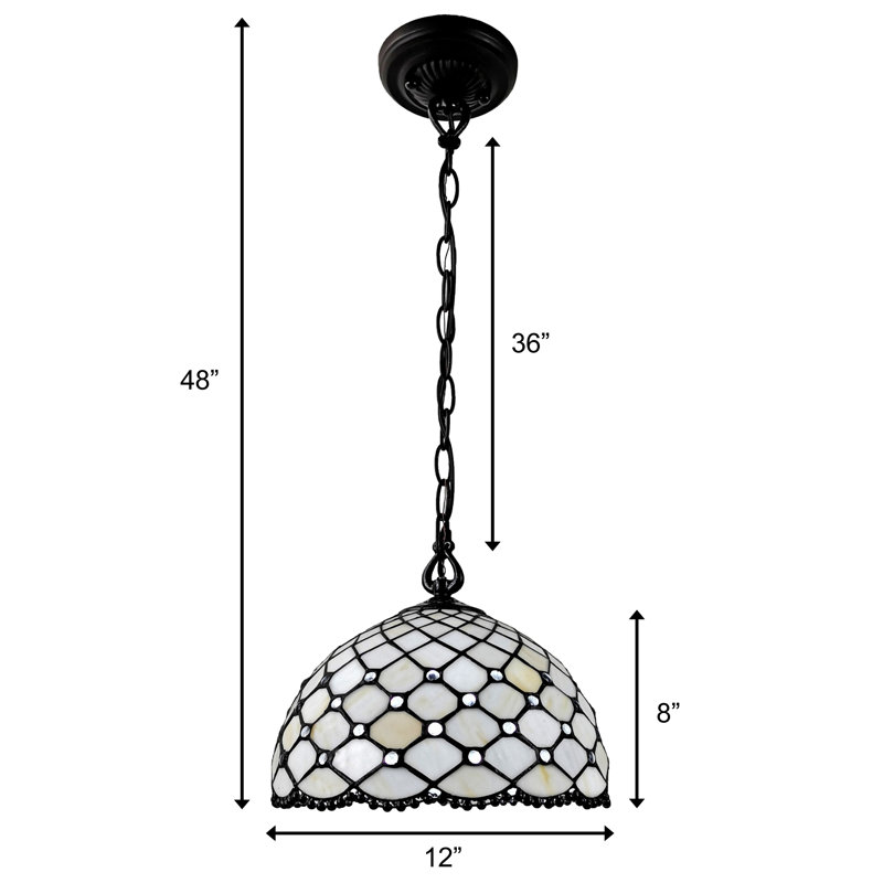 Lucious 1 - Light Bronze Single Pendant