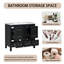 Meuble-lavabo simple 36 po avec plateau en résine-1251739943