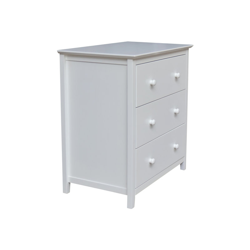 Calumet Heimann 3 Drawer Chest, White