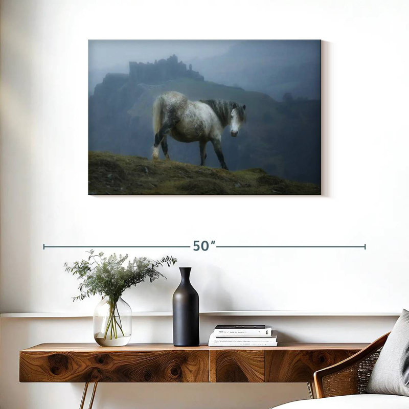 Wales Castle Horse