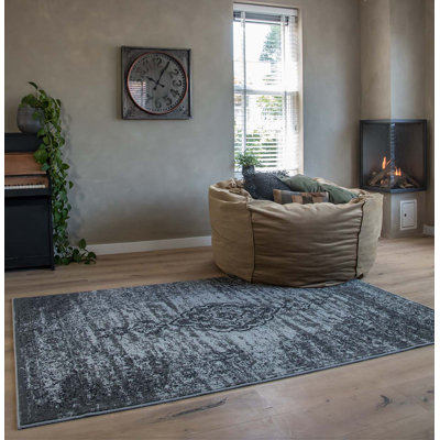 Ancheta Oriental Hand Woven Area Rug