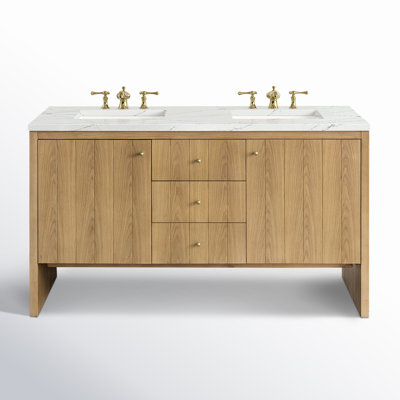 Hudson 60'' Double Bathroom Vanity