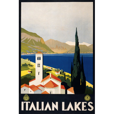 See Italian Lakes - Wrapped Canvas Print