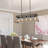 5 - Light Dimmable Kitchen Island Chandelier-712180134