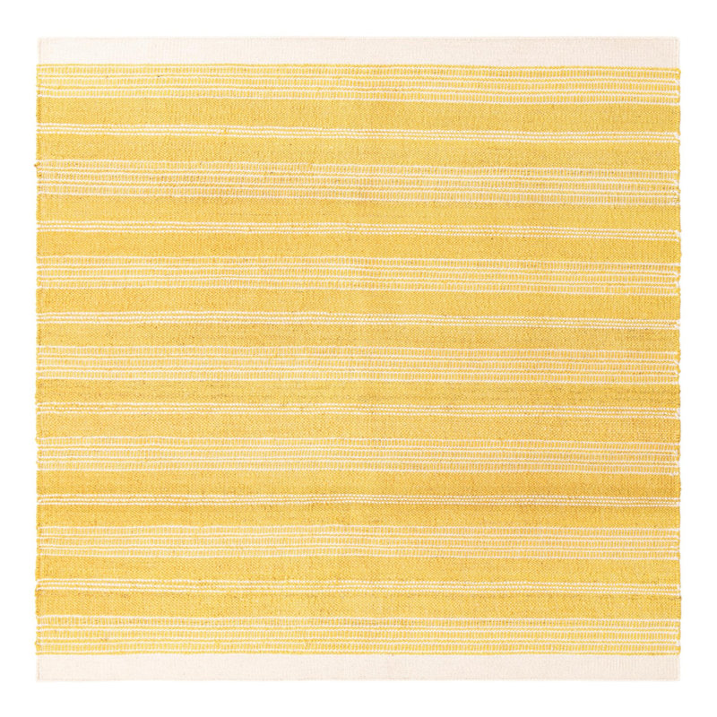 Striped Indoor Rug, Square 10'