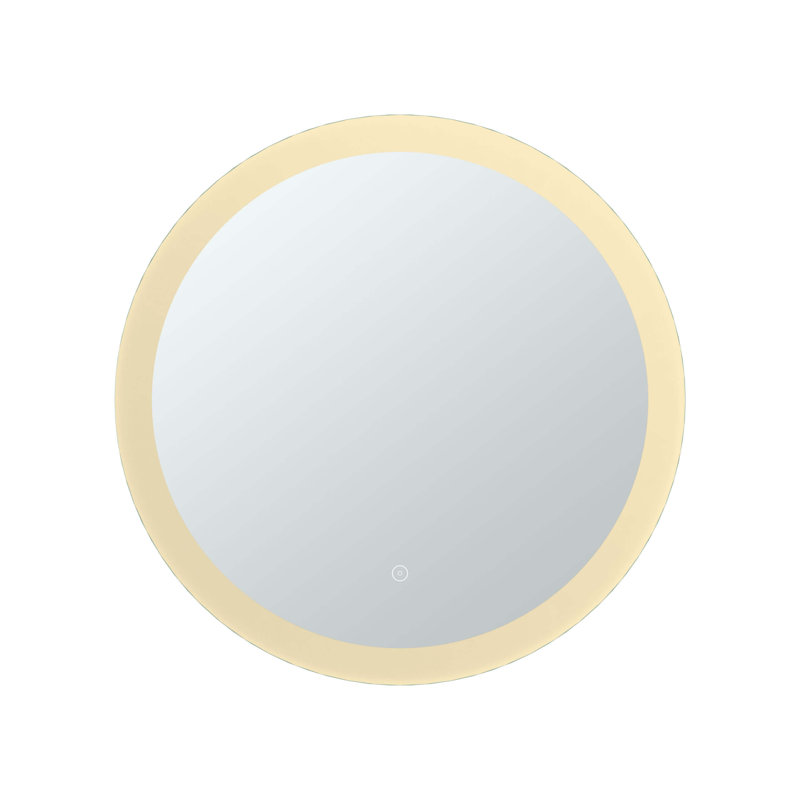 Wataga Flat Wall Mirror, 24" x 24"