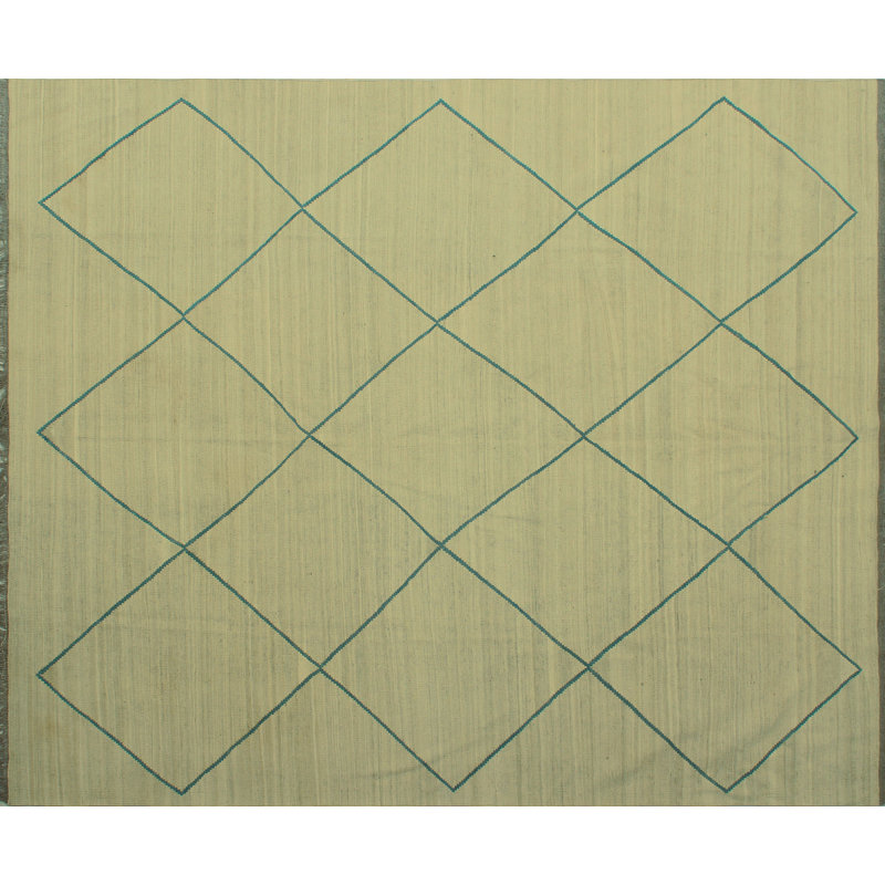 Benge Wool Geometric Indoor Rug