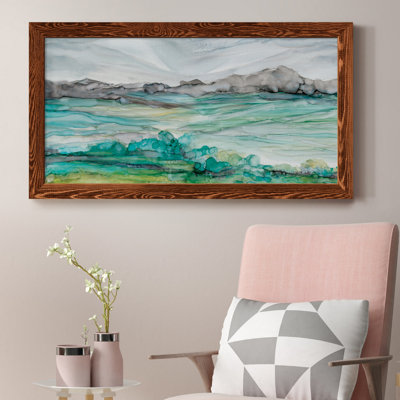 " Marble Seas " Painting Print