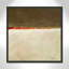 «Orange Horizon I» par Renate Holzner, reproduction sur toile flottante-1833137354-1833137360