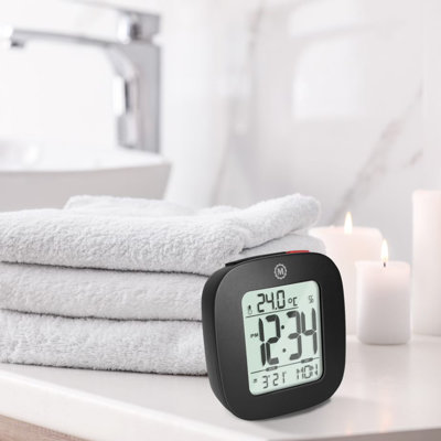 Modern & Contemporary Digital Electric Tabletop Clock with Alarm
