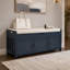 Banc de rangement rembourré avec armoire-381537197