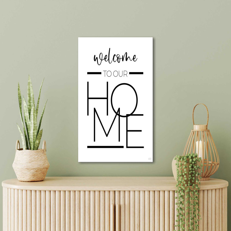 "Modern Home" par Natalie Carpentieri, reproduction sur toile, H 30 po x l 18 po x P 1 po