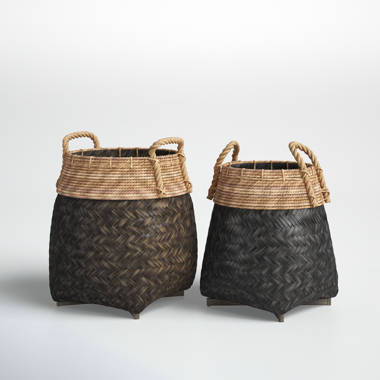 Plastic Basket Set (Set of 2) BTERAZ