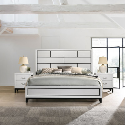 Burrigan Solid Wood Piece Bedroom Set