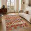 Geometric Cotton and Chenille Flatweave Area Rug-1882225741