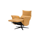 Jernorris Leather Swivel Recliner