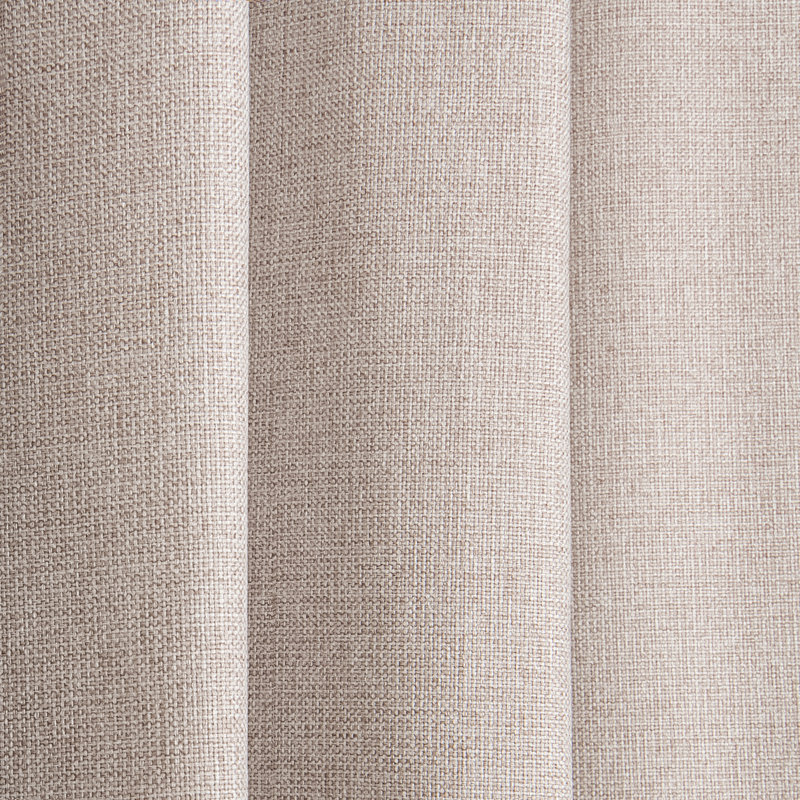 Umbertino Polyester Blackout Single Curtain Panel Single Panel, Natural