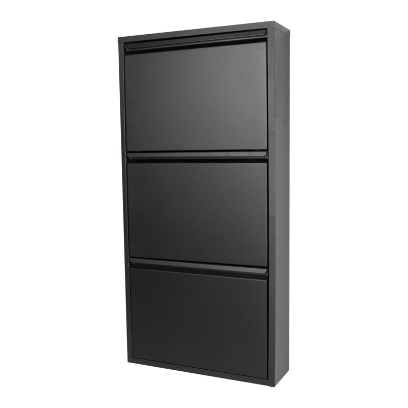 6 Pair Flip Down Shoe Storage