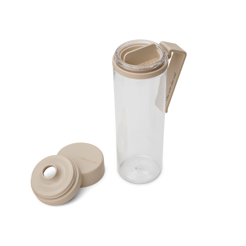 Brabantia Make & Take Water Bottle 0.5L, Soft Beige