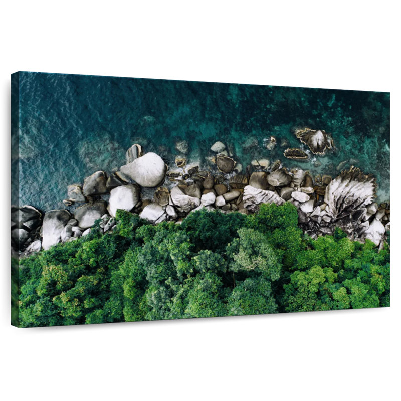 Gillard vagues de la nature, H 30 po x l 45 po