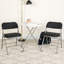 Chaise pliante recouverte en métal Oliverson-1297664705-1297664706