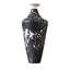 Vase de table irrégulier en céramique fabriqué à la main à la main, vase en céramique à motif d'éclaboussures, vase décoratif-1946047123