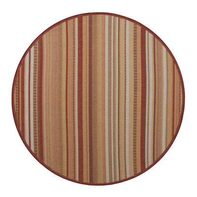 Terrill Striped Indoor / Outdoor Rug