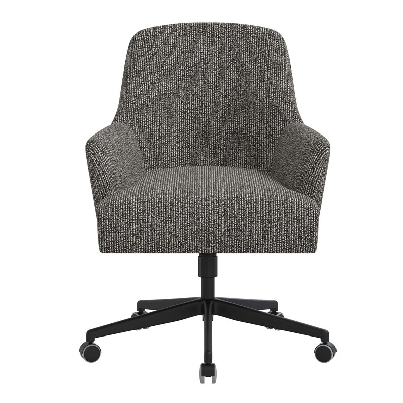 Wiese Task Chair, Polyester, Solitude Pepper Chenille