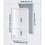 Niche de douche encastrée rectangulaire en acier inoxydable de calibre 18-54523340