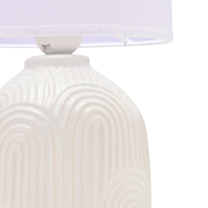 Arched Line Lamp, White