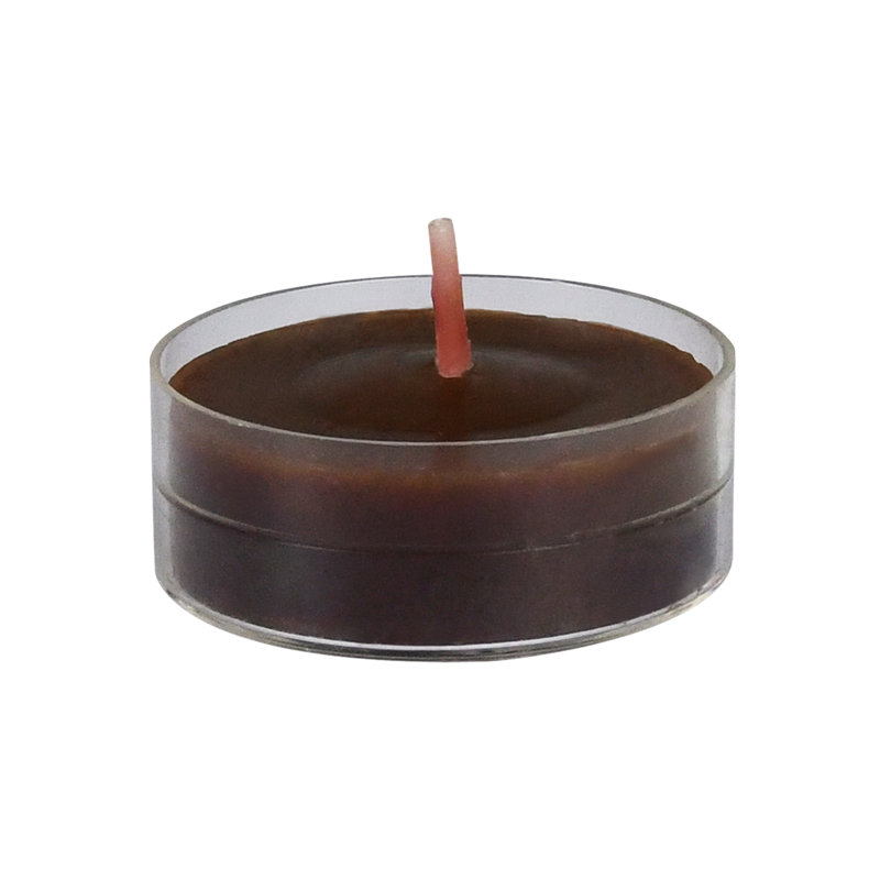 Bougie photophore sans parfum, Mauve, Ensemble de 50