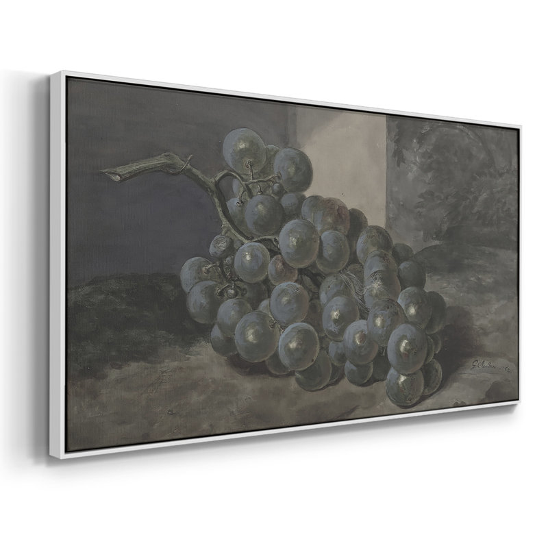 Botanical Series-CDXLVII - Toile tendue avec châssis encadré - Prêt à être accroché, H 25 po x l 49 po
